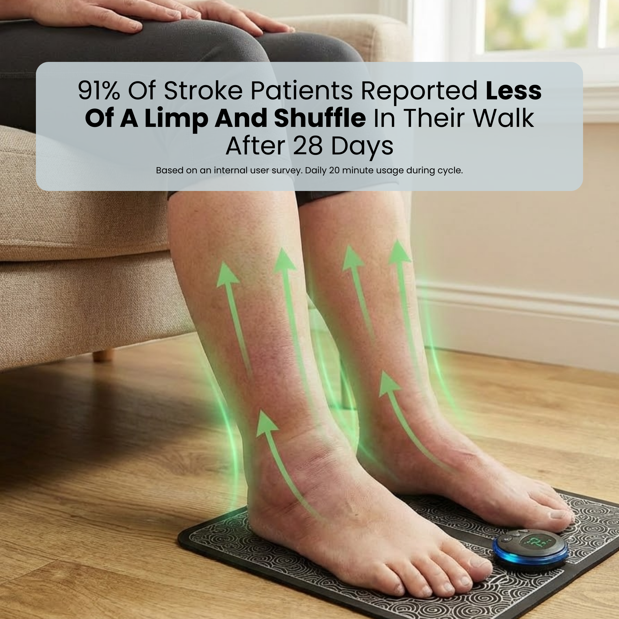 ZenPulse Pro Foot Therapy Mat
