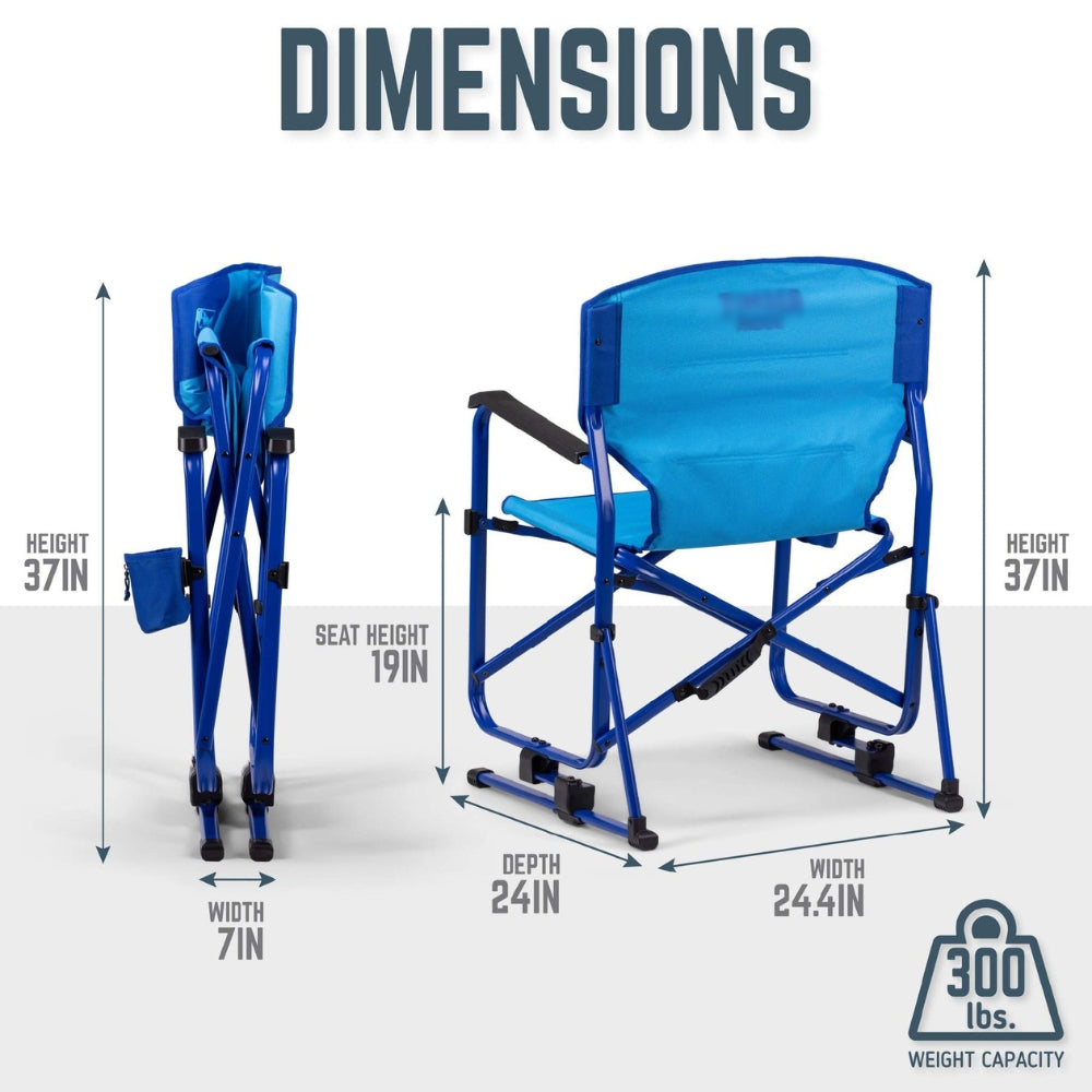 TimberRidge Redwood Flow Motion DC Rocker Chair