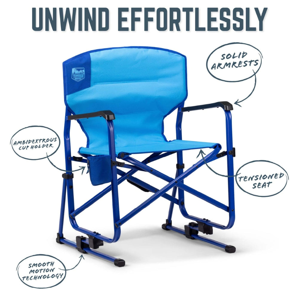 TimberRidge Redwood Flow Motion DC Rocker Chair